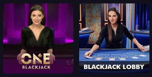 Blackjack games at Roll XO