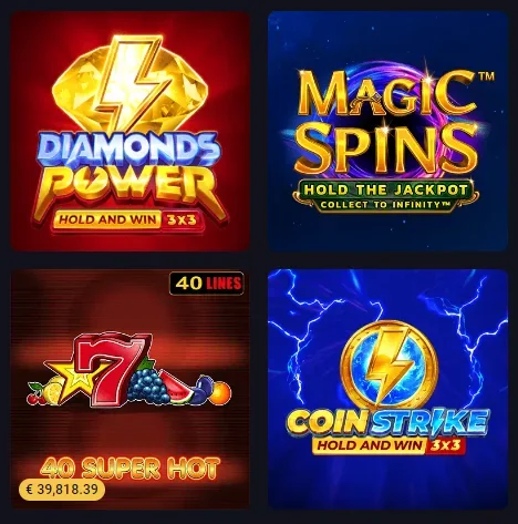 Progressive Jackpot Games at Roll XO slots