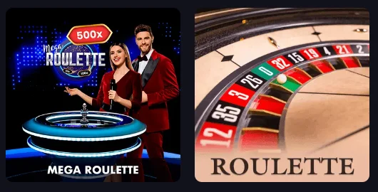 Roulette options at RollXO online casino